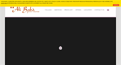 Desktop Screenshot of campingalibaba.it